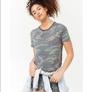 Camouflage / Camo T-shirt dress